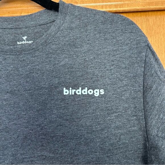 Birddogs Grey Short Sleeve Graphic Crewneck T-Shirt Size Medium - Picture 5 of 6
